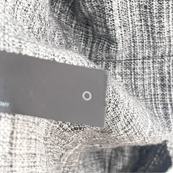 Eileen Fisher Color Block Shawl Collar Jacket Open Front One Size Fits All - Picture 9 of 10